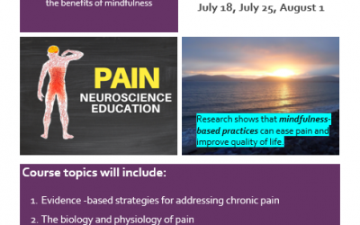 Mindfulness and Pain Education: ways to help manage chronic pain